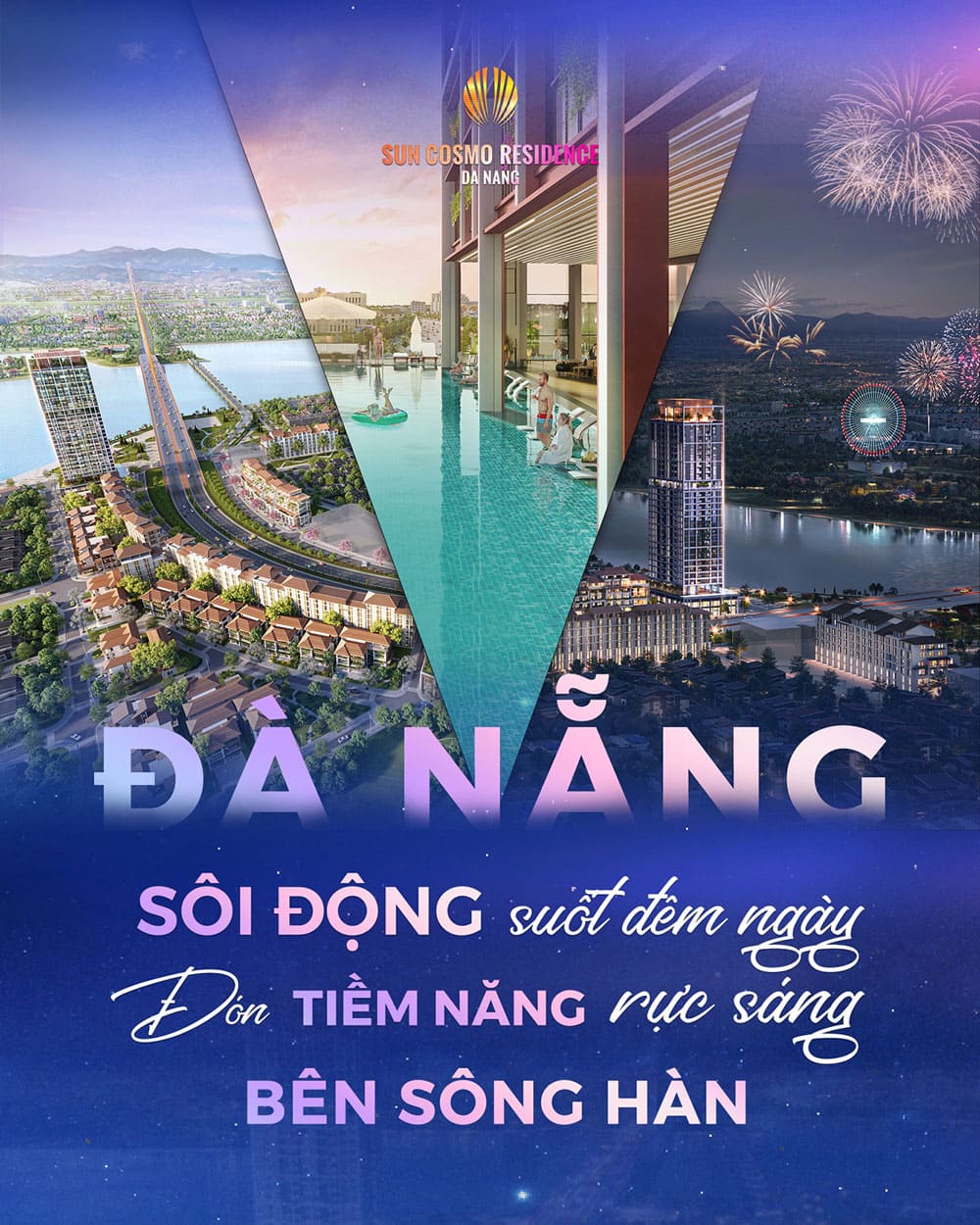Dự án Sun Cosmo Residence Đà Nẵng được phát triển bởi tập đoàn Sun Group.